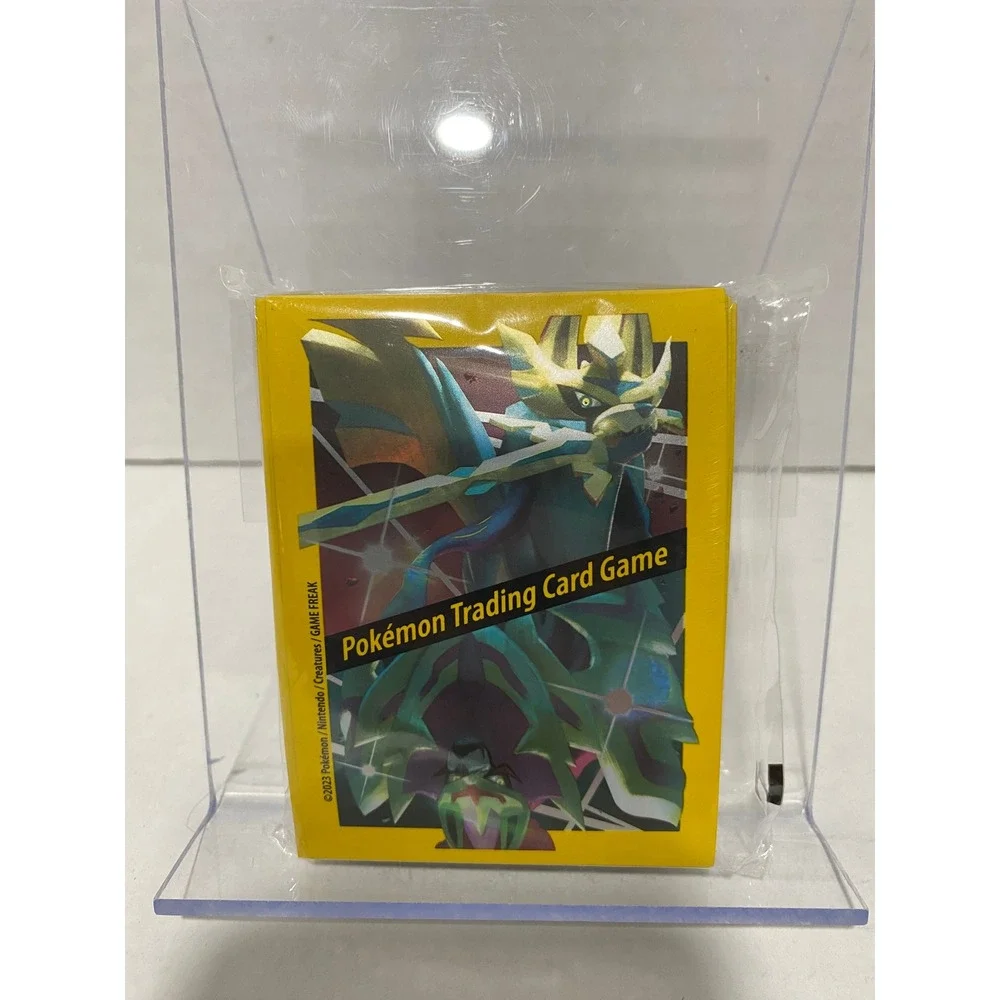 Pokemon Card Sleeves Zacian Yellow 65ct NEW